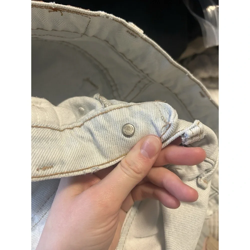 VTG 90's Levi's Silvertab Loose Fit 33x34 Light Wash‎ Skater Grunge Made In USA